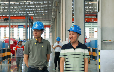 重慶平湖金龍電工科技有限公司一行來(lái)訪遠(yuǎn)東電纜（宜賓）